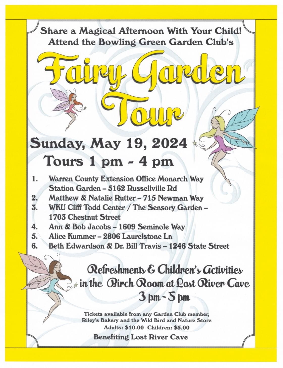 Bowling Green Garden Club's Fairy Garden Tour